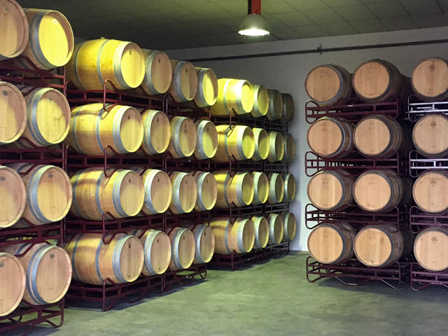 The winery invested in and built an underground ageing room with a capacity for more than 1,000 oak barrels